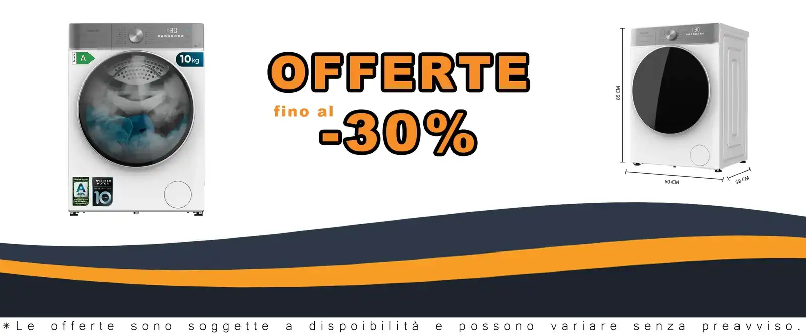 Lavatrice Cecotec Bolero DressCode 10800 W, 1400 rpm
