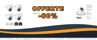 Kit di Telecamere Security 2.0MP HD 1080P TVI/CVI/AHD