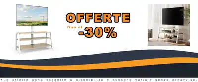 Stand TV Adattivo Legno FITUEYES 37-70 Pollici VESA 600x400 3 Scaffali