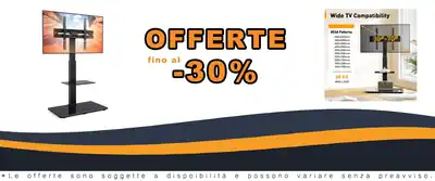 TV Stendere PERLEGEAR 30-70 Pollici 50 kg Tilt 4 Altezze